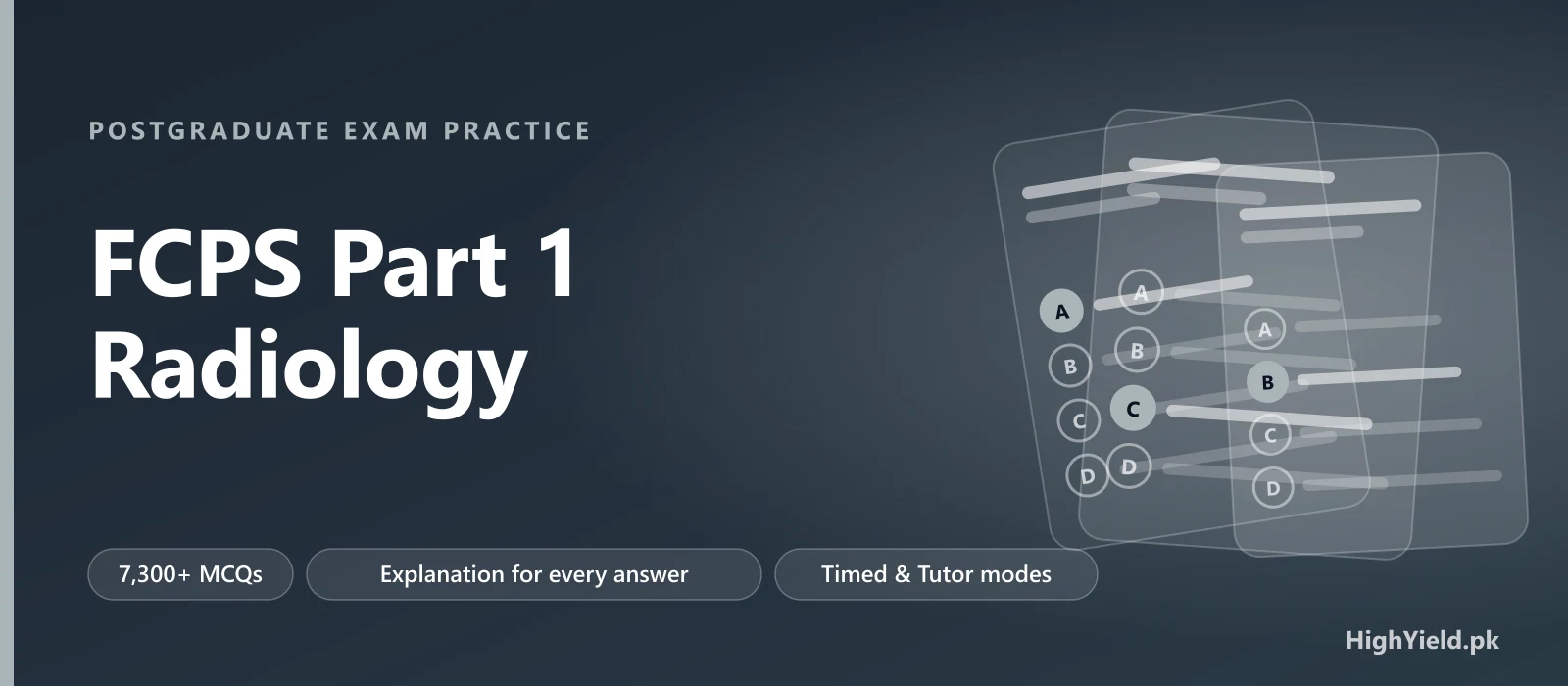 FCPS Part 1 Radiology question bank